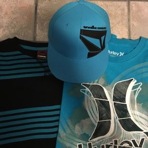 Bundle deal! Two men’s shirts and one hat
